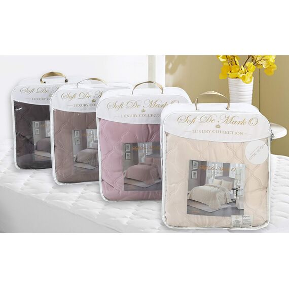 Покрывало Одри, цвет шоколад, размер 240х260, Sofi de Marko, изображение 7