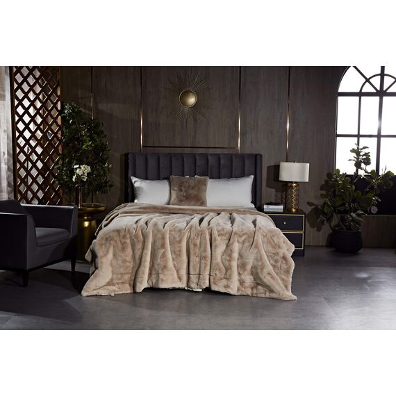 Покрывало Ричард, цвет кремовый, размер 210х230, Sofi de Marko