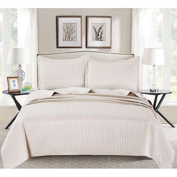 Покрывало Микаэлла, цвет кремовый, размер 160х220, Sofi de Marko