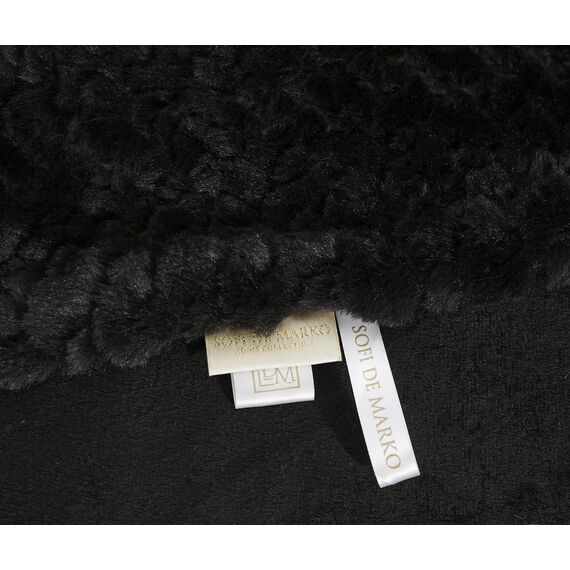 Покрывало Теодор, цвет черный, размер 160х220, Sofi de Marko, изображение 2