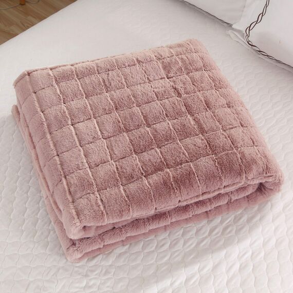 Покрывало Мадлен, цвет пепельная роза, размер 220х240, Sofi de Marko, изображение 7