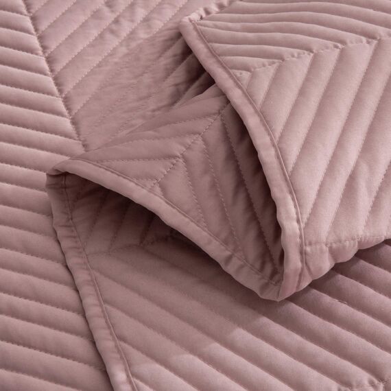 Покрывало Адонис, цвет пепельная роза, размер 230х250, Sofi de Marko, изображение 7