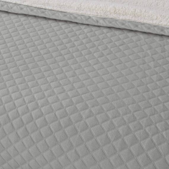 Покрывало Гранд, цвет серый, размер 220х240 Трикотаж, Sofi de Marko, изображение 3