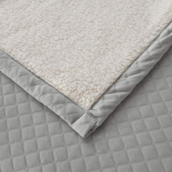 Покрывало Гранд, цвет серый, размер 220х240 Трикотаж, Sofi de Marko, изображение 4