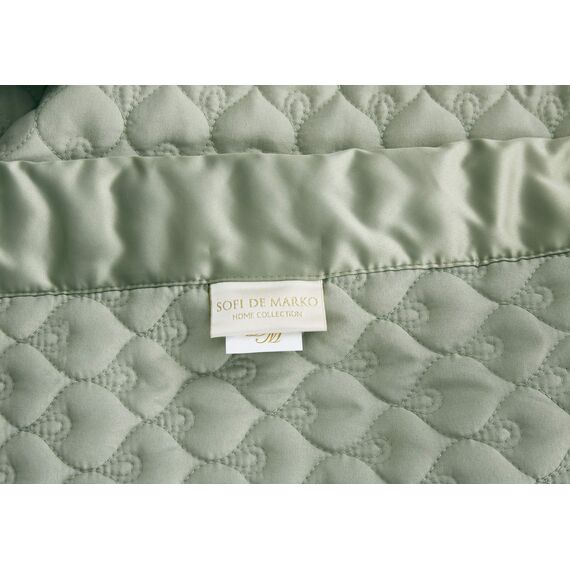 Покрывало Роксалана, цвет оливковый, размер 160х220, Sofi de Marko, изображение 10