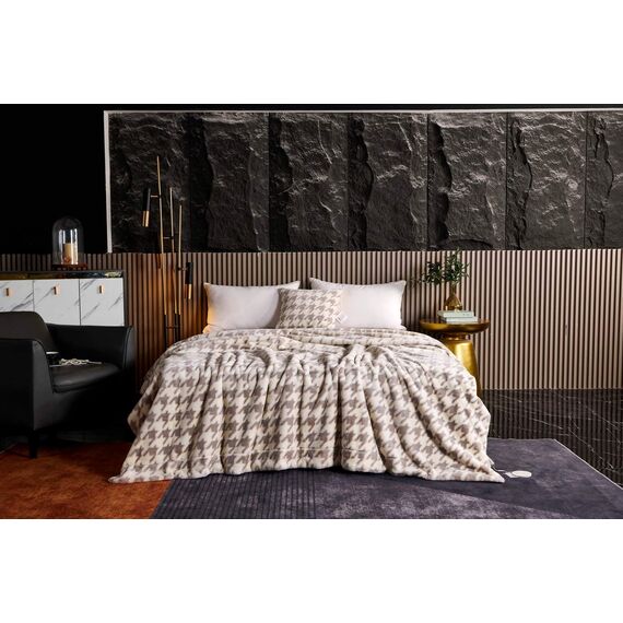 Покрывало Эрнесто, цвет светло-серый, размер 160х220, Sofi de Marko