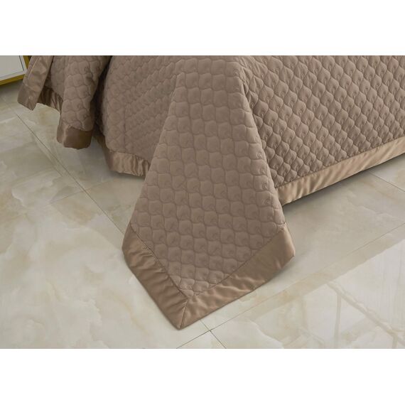 Покрывало Роксалана, цвет мокко, размер 160х220, Sofi de Marko, изображение 5