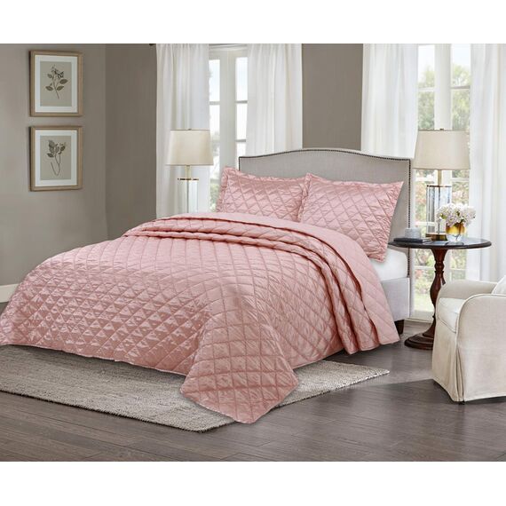 Покрывало Паола, цвет пепельная роза, размер 240х260, Sofi de Marko, изображение 8