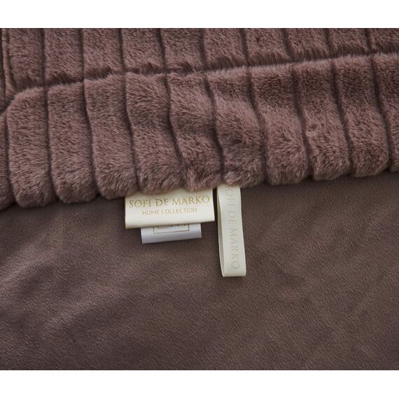 Покрывало Орландо, цвет мокко, размер 160х220, Sofi de Marko, изображение 6