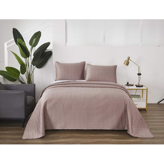 Покрывало Саванна, цвет кофе, размер 160х220, Sofi de Marko