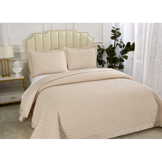 Покрывало Роксалана, цвет кремовый, размер 160х220, Sofi de Marko, изображение 3