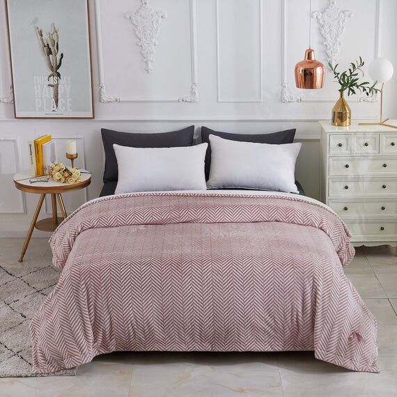 Покрывало Флоренс, цвет пепельная роза, размер 160х220, Sofi de Marko, изображение 2