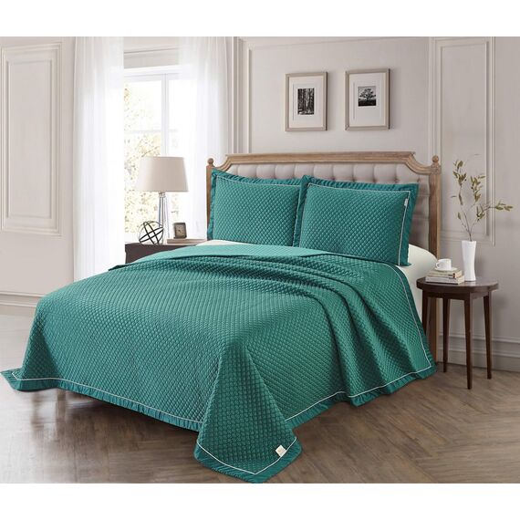 Покрывало Молли, цвет малахит, размер 160х220, Sofi de Marko