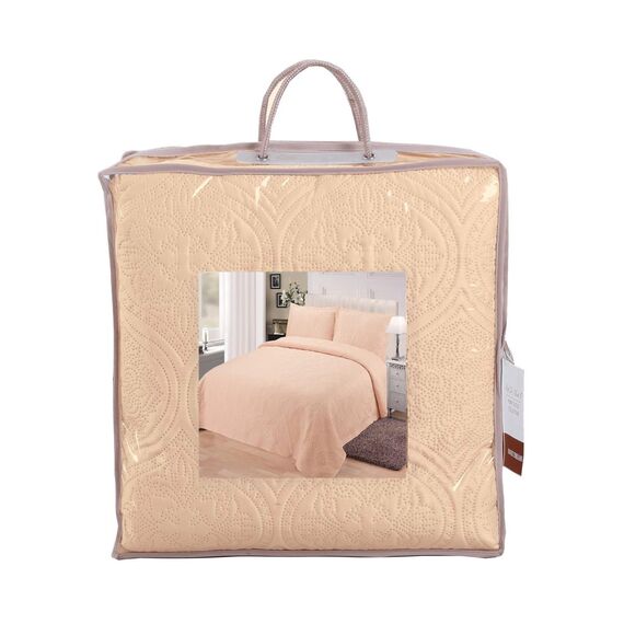 Покрывало Скарлет, цвет персиковый, размер 240х260, Sofi de Marko, изображение 3