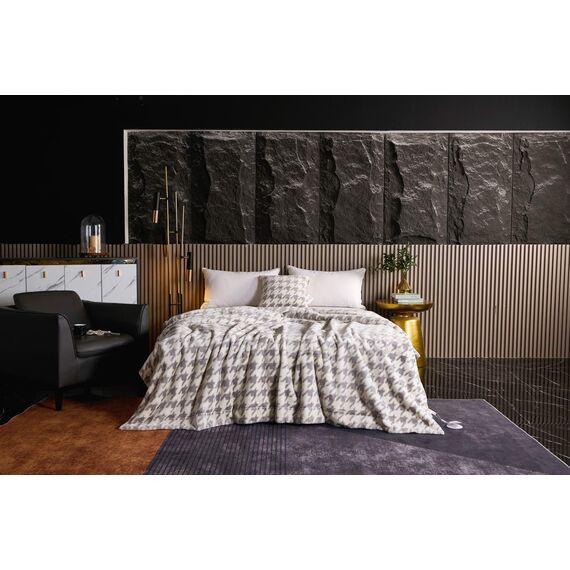 Покрывало Эрнесто, цвет серый, размер 160х220, Sofi de Marko