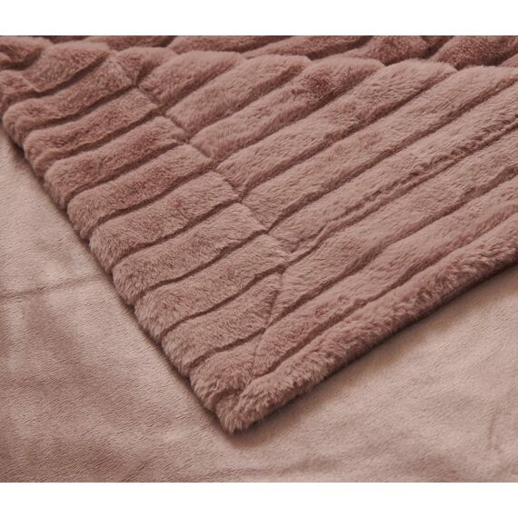 Покрывало Орландо, цвет пепельная роза, размер 160х220, Sofi de Marko, изображение 6