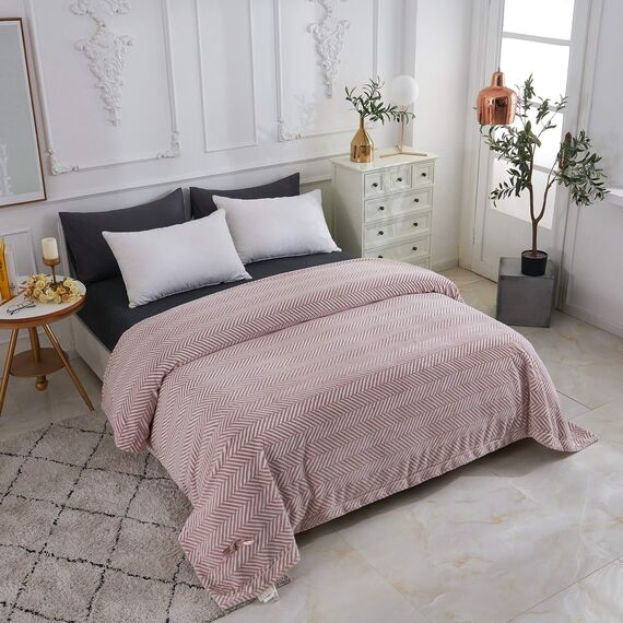 Покрывало Флоренс, цвет пепельная роза, размер 220х240, Sofi de Marko, изображение 11