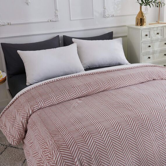 Покрывало Флоренс, цвет пепельная роза, размер 160х220, Sofi de Marko, изображение 3