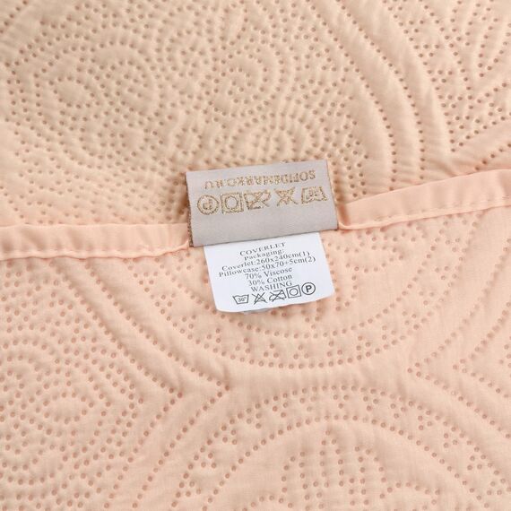 Покрывало Скарлет, цвет персиковый, размер 240х260, Sofi de Marko, изображение 4