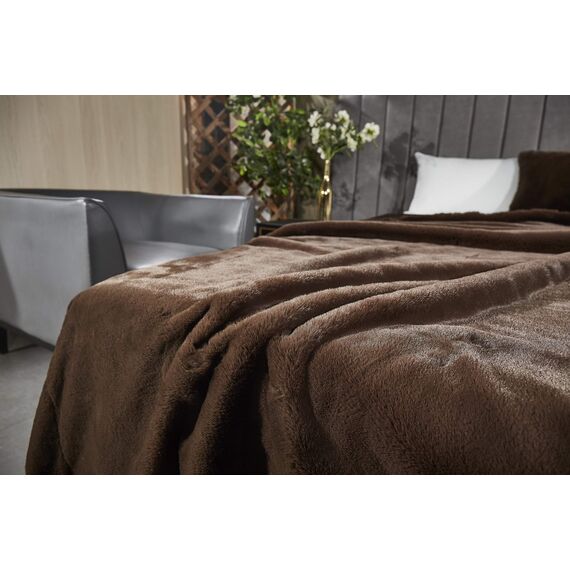 Покрывало Ричард, цвет шоколад, размер 210х230, Sofi de Marko, изображение 6