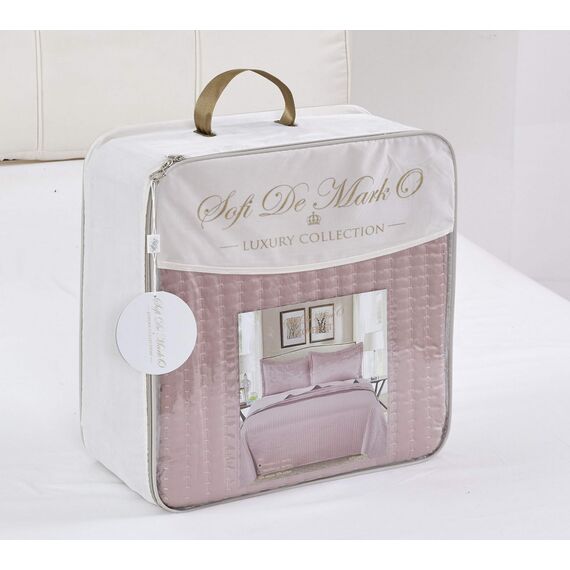 Покрывало Микаэлла, цвет пепельная роза, размер 160х220, Sofi de Marko, изображение 2