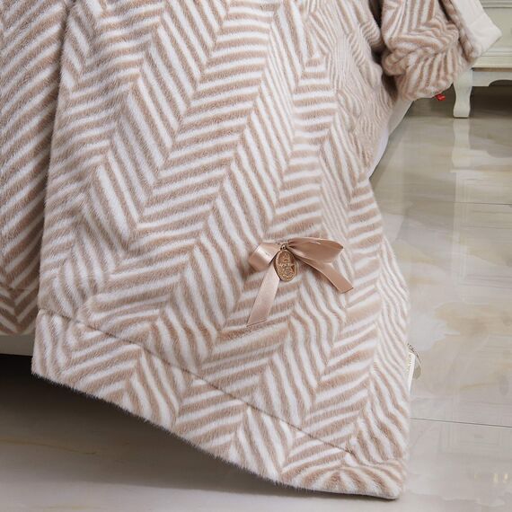 Покрывало Флоренс, цвет кофе, размер 220х240, Sofi de Marko, изображение 4