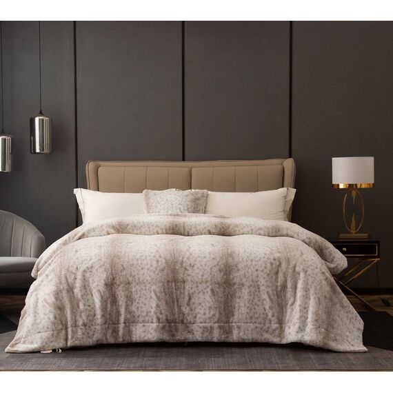 Покрывало Мех №4, размер 220х240, Sofi de Marko