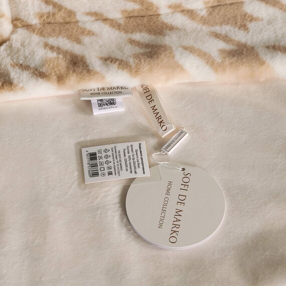 Покрывало Эрнесто, цвет светло-бежевый, размер 160х220, Sofi de Marko, изображение 8