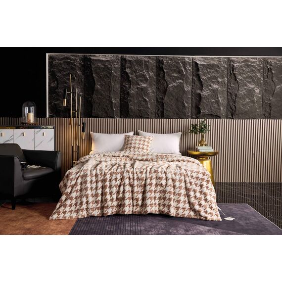 Покрывало Эрнесто, цвет бежевый, размер 160х220, Sofi de Marko