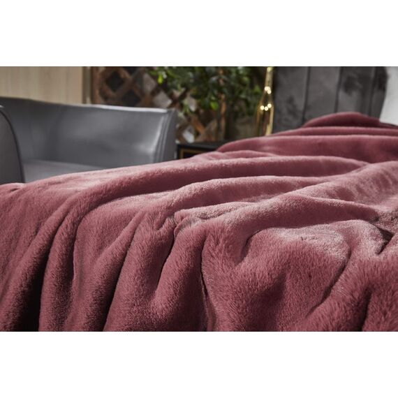Покрывало Ричард, цвет марсала, размер 210х230, Sofi de Marko, изображение 6