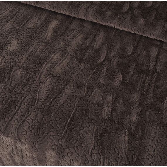 Покрывало Теодор, цвет шоколад, размер 160х220, Sofi de Marko, изображение 7