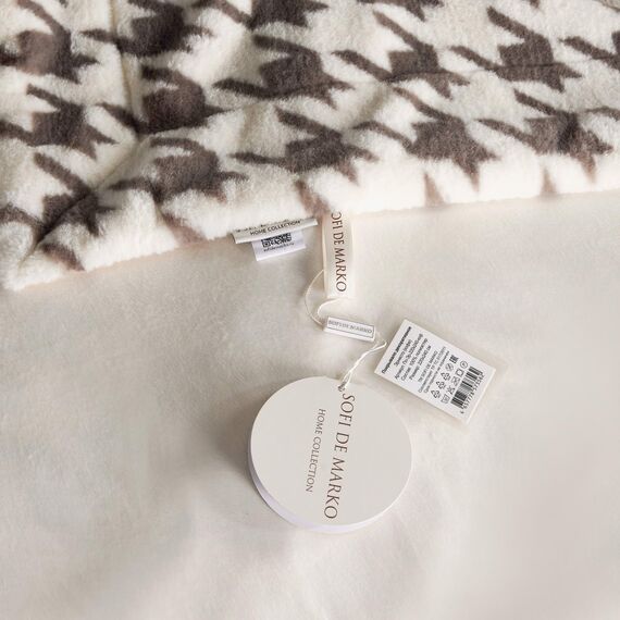 Покрывало Эрнесто, цвет кофе, размер 160х220, Sofi de Marko, изображение 4