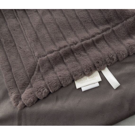 Покрывало Орландо, цвет кофе, размер 220х240, Sofi de Marko, изображение 4