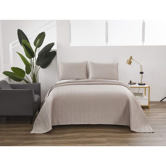 Покрывало Саванна, цвет серый, размер 230х250, Sofi de Marko