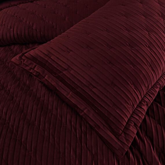 Покрывало Адажио, цвет бордо, размер 240х260, Sofi de Marko, изображение 5