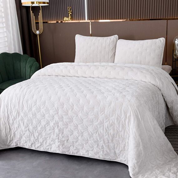 Покрывало Алира, цвет молочный, размер 240x260, Sofi de Marko, изображение 2