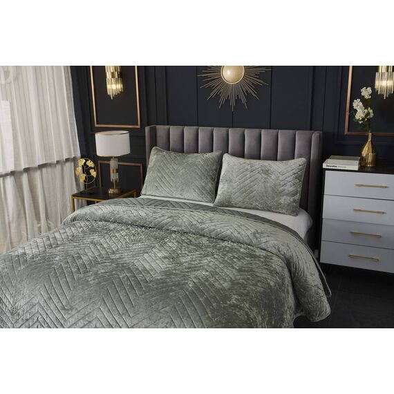 Покрывало Фернанд, цвет изумрудный, размер 240х260, Sofi de Marko, изображение 9