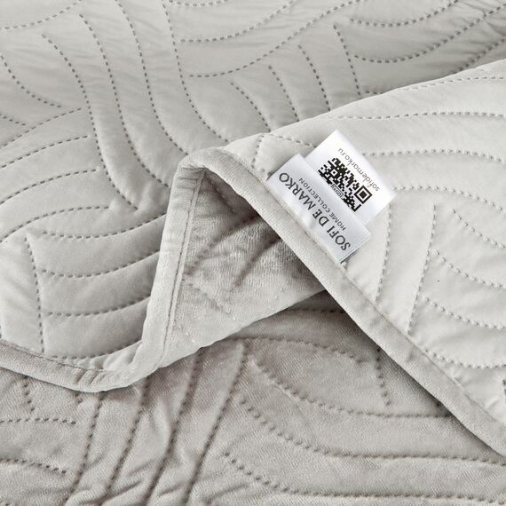 Покрывало Деварта, цвет светло-серый, размер 160х220, Sofi de Marko, изображение 7