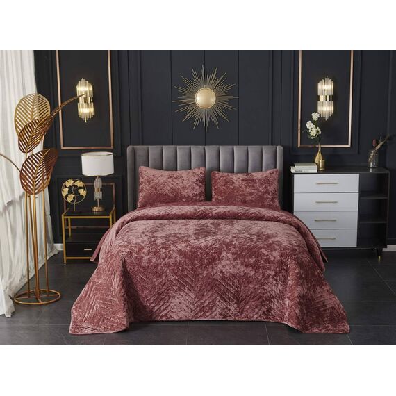 Покрывало Фернанд, цвет терракотовый, размер 240х260, Sofi de Marko