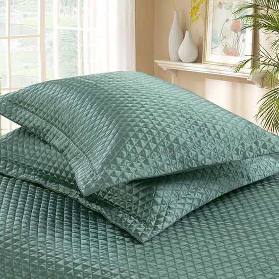 Покрывало Тринити, цвет изумрудный, размер 240х260, Sofi de Marko, изображение 2