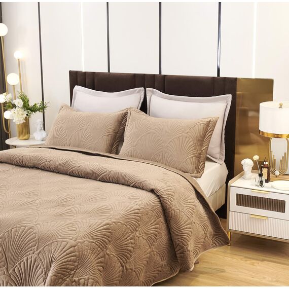 Покрывало Ариэль, цвет коричневый, размер 240x280, Sofi de Marko, изображение 3