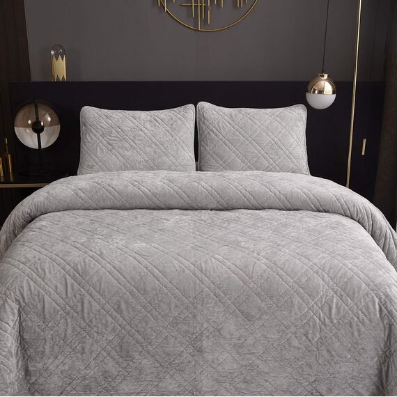 Покрывало Селена, цвет серебро, размер 160х220, Sofi de Marko, изображение 2