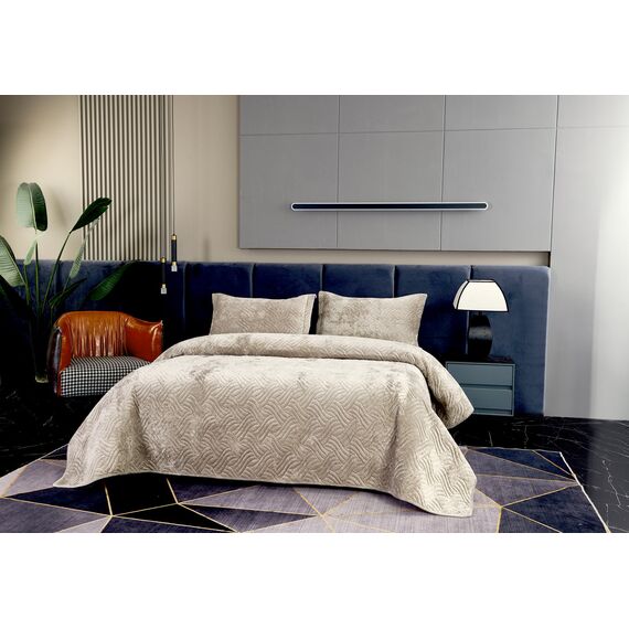 Покрывало Деварта, цвет бежевый, размер 160х220, Sofi de Marko, изображение 2