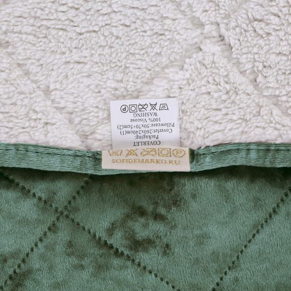 Покрывало Галаксия, цвет изумрудный, размер 240х260, Sofi de Marko, изображение 3