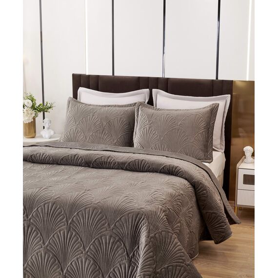 Покрывало Ариэль, цвет серый, размер 240x260, Sofi de Marko, изображение 3