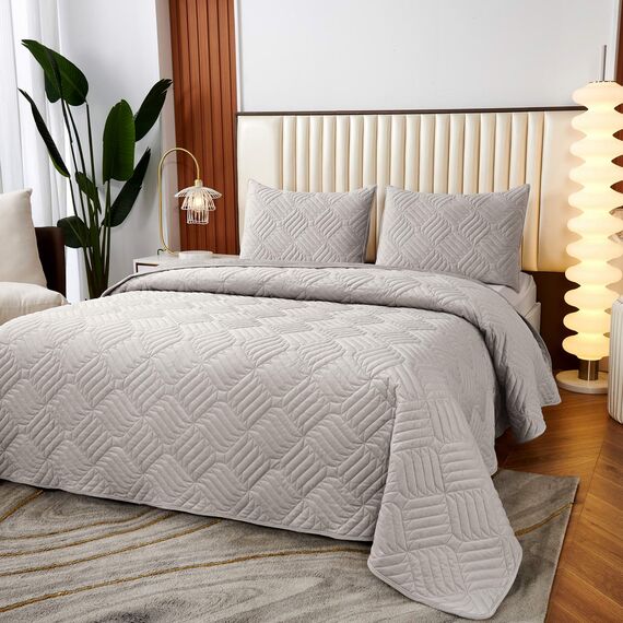 Покрывало Армандо, цвет светло-серый, размер 240х260, Sofi de Marko, изображение 3