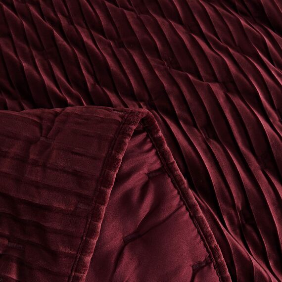 Покрывало Адажио, цвет бордо, размер 240х260, Sofi de Marko, изображение 7