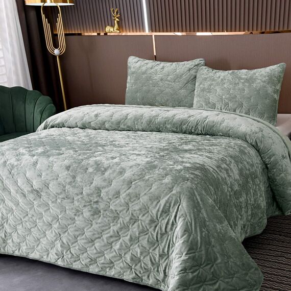 Покрывало Алира, цвет изумрудный, размер 160х220, Sofi de Marko, изображение 2