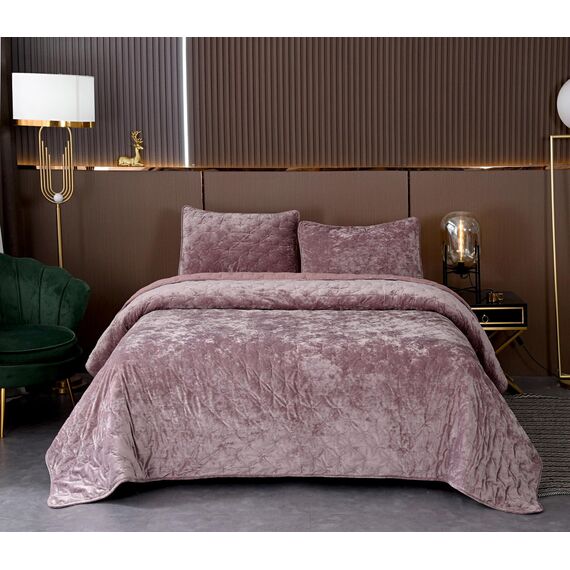 Покрывало Алира, цвет пепельная роза, размер 160х220, Sofi de Marko