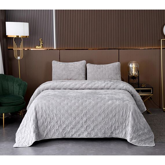 Покрывало Алира, цвет светло-серый, размер 240x260, Sofi de Marko